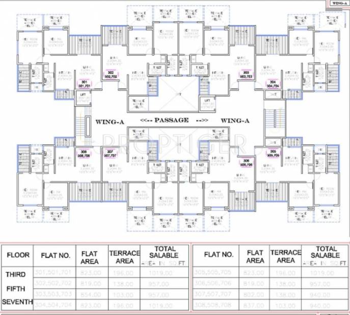  samruddhi-park Images for Cluster Plan of Bhojwani Samruddhi Park