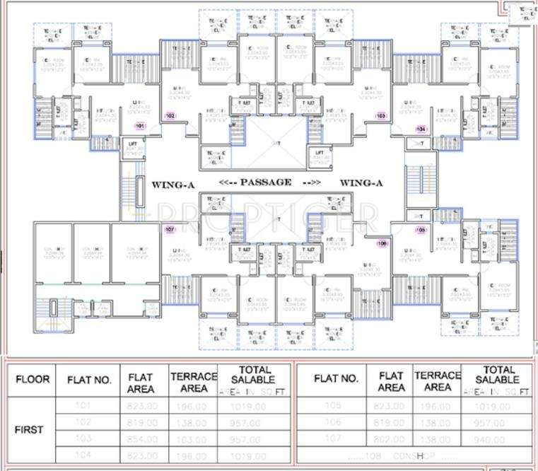  samruddhi park Images for Cluster Plan of Bhojwani Samruddhi Park