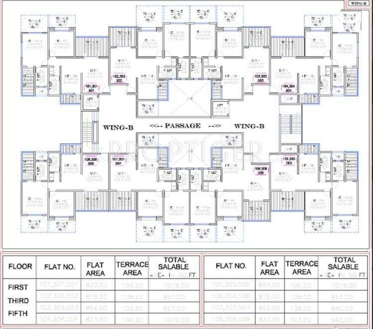  samruddhi park Images for Cluster Plan of Bhojwani Samruddhi Park