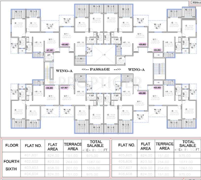  samruddhi park Images for Cluster Plan of Bhojwani Samruddhi Park