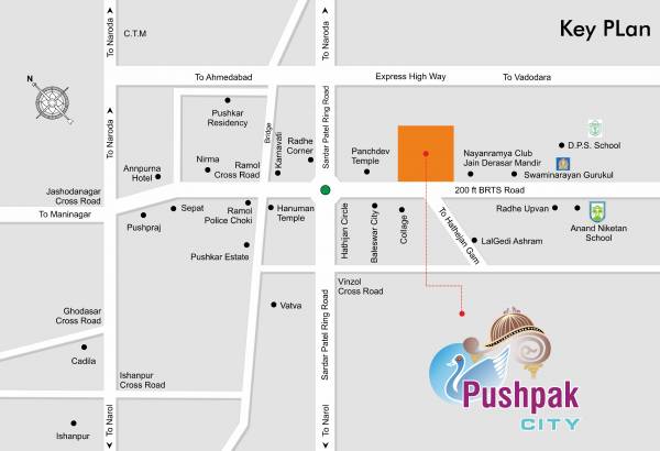 Images for Location Plan of Shivam Pushpak City