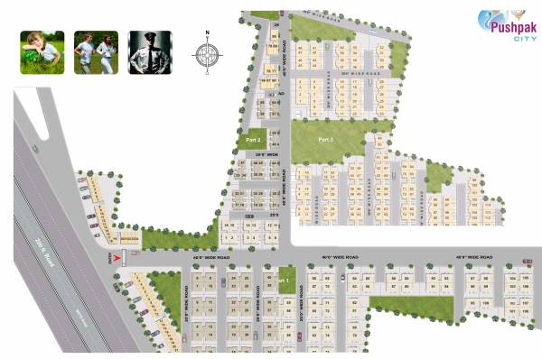 Images for Master Plan of Shivam Pushpak City