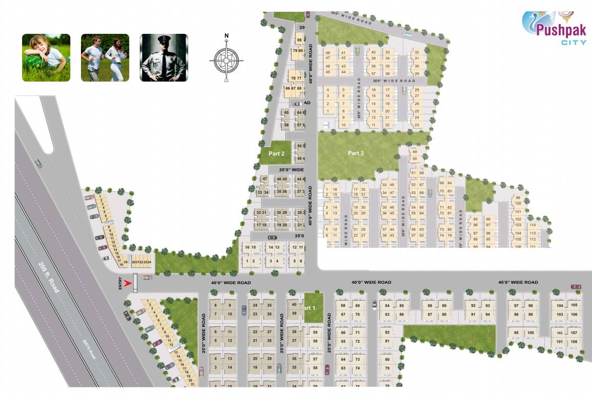 Images for Master Plan of Shivam Pushpak City