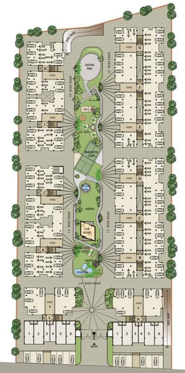 Images for Cluster Plan of Prathna Exotica