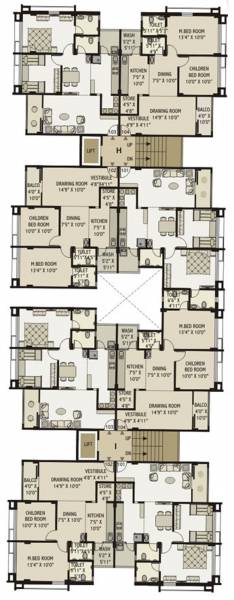 Images for Cluster Plan of Prathna Exotica
