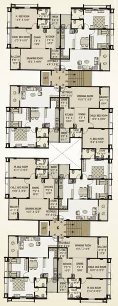 Images for Cluster Plan of Prathna Exotica
