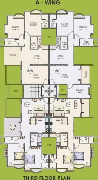 Images for Cluster Plan of Kohinoor Group Construction and Real Estate Latis
