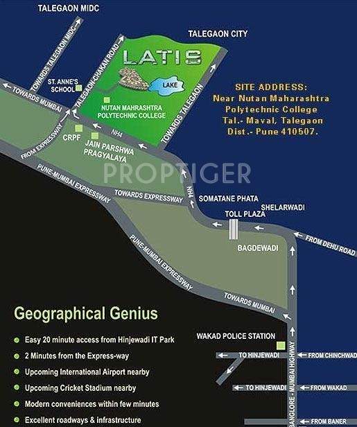 latis Images for Location Plan of Kohinoor Group Latis