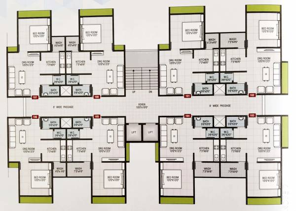  anand Tower A Cluster Plan