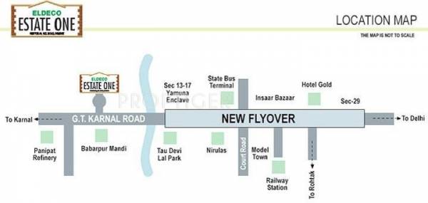 Images for Location Plan of Eldeco Estate One Villas Images for Location Plan of Eldeco Estate One Villas