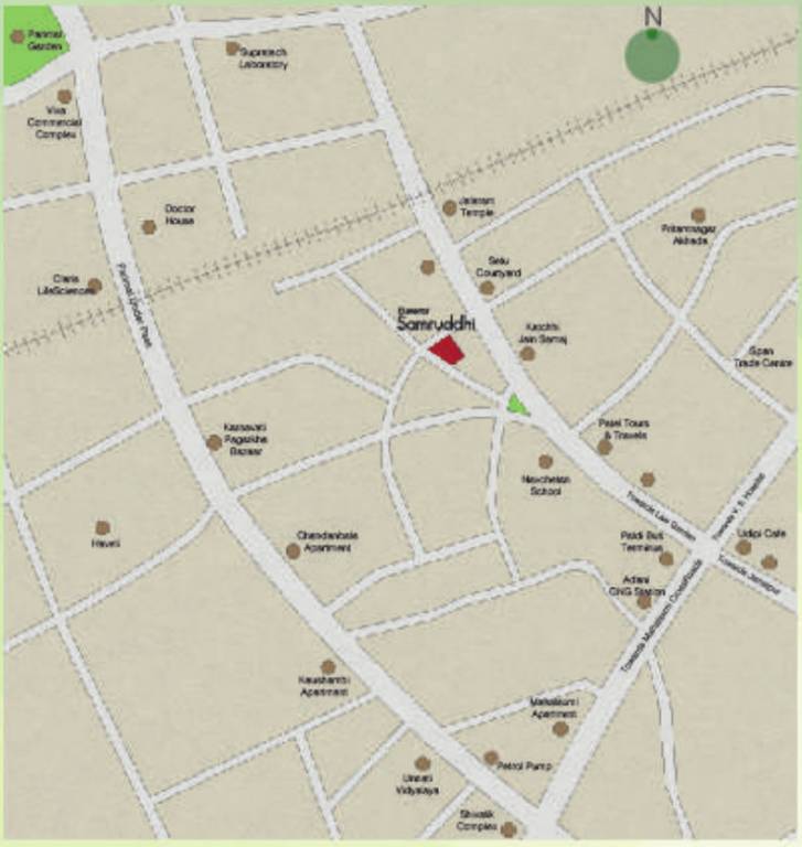  samruddhi Location Plan