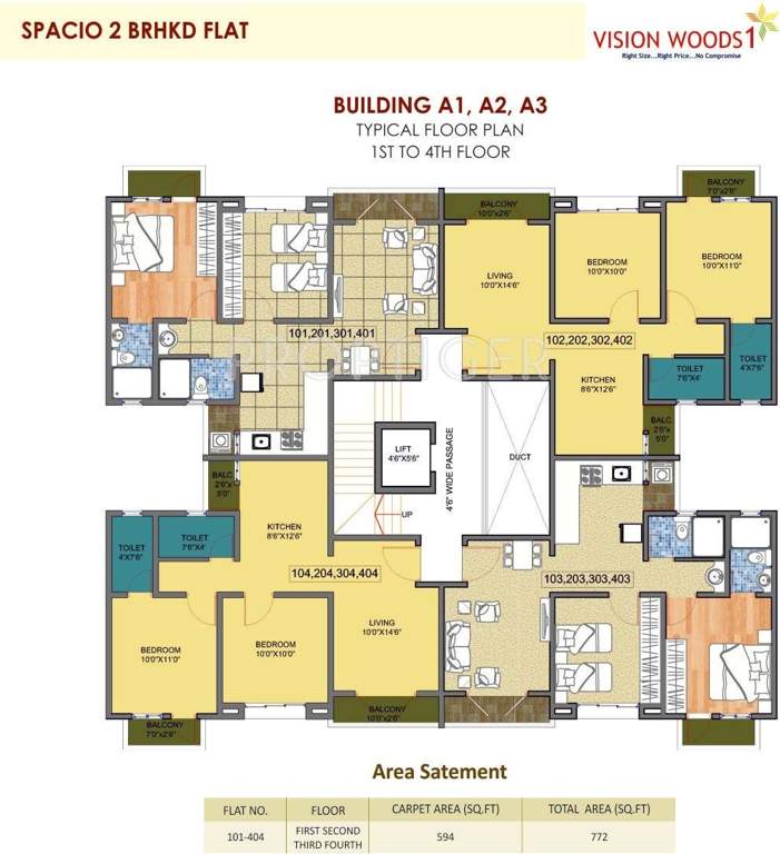 Images for Cluster Plan of Siddhivinayak Vision Woods 1