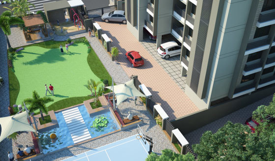  square Landscaped Gardens