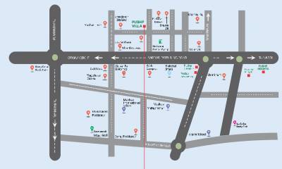  pushp-villa Location Plan