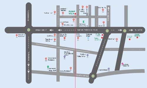 Location Plan pushp-villa Location Plan