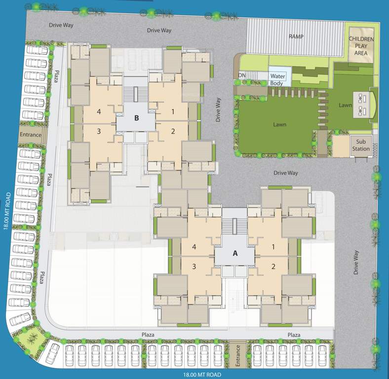 halcyon Images for Layout Plan of Nishant Ratnaakar Halcyon
