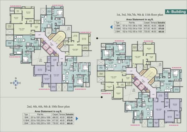 Images for Cluster Plan of Sagar D Wisteria Park Images for Cluster Plan of Sagar D Wisteria Park