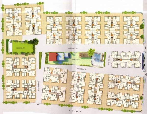 Images for Layout Plan of Vision Madhuvan Glory Phase I Block F I J
