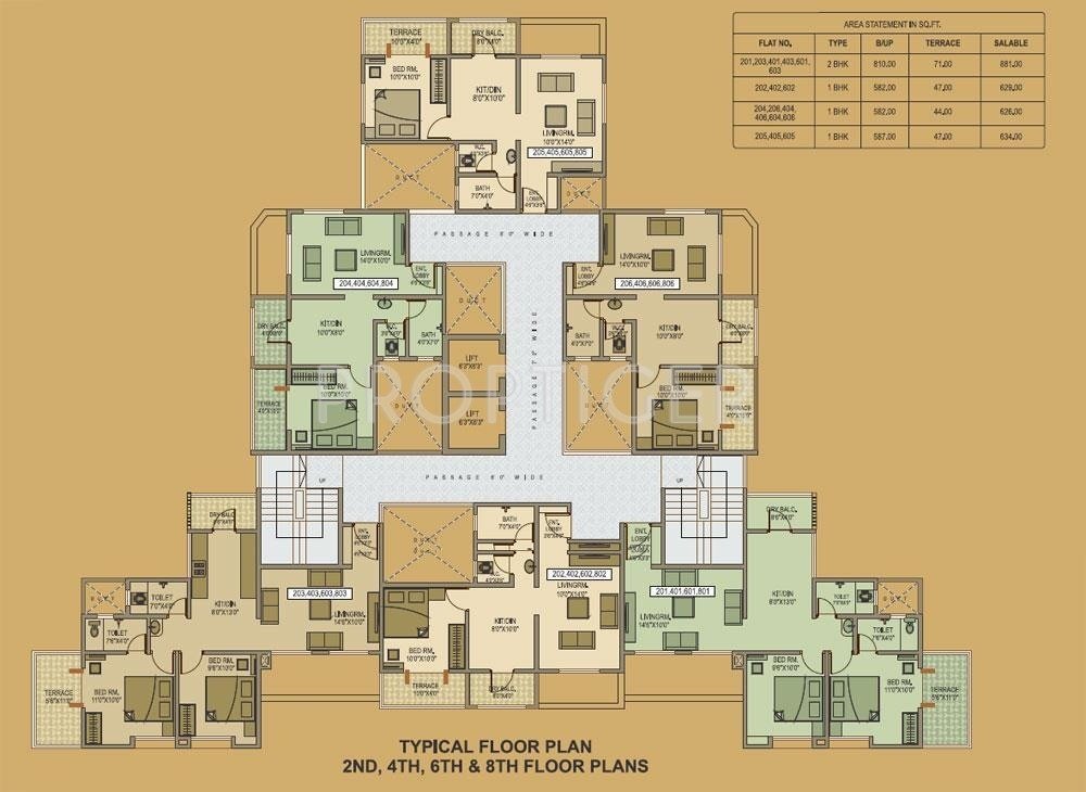 Images for Cluster Plan of Satyam Florence