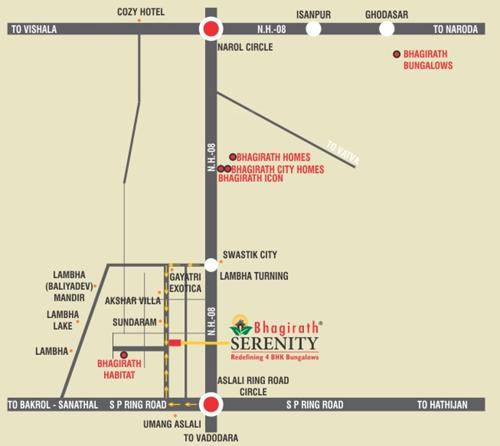  serenity-phase-1 Images for Location Plan of Bhagirath Serenity Phase 1