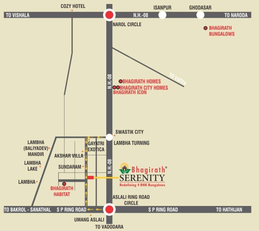  serenity phase 1 Images for Location Plan of Bhagirath Serenity Phase 1