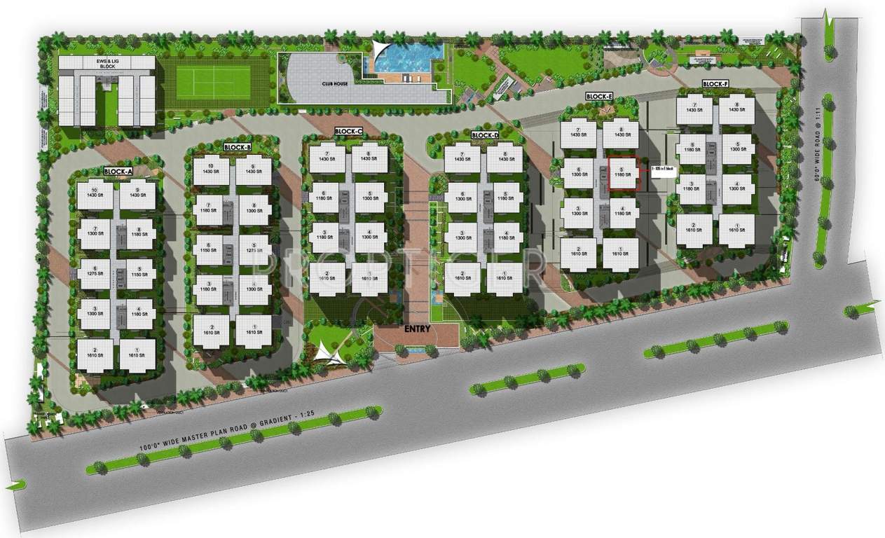  hillpark avenue Images for Layout Plan of Aparna Constructions Hillpark Avenue