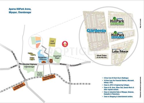  hillpark-avenue Images for Location Plan of Aparna Constructions Hillpark Avenue