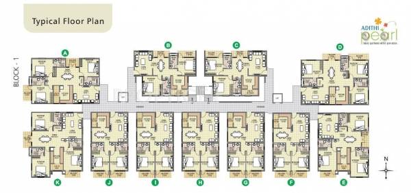 Block 1 Cluster Plan pearl Block 1 Cluster Plan