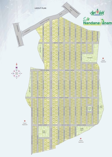  agri-gold-eco-nandanavanam Master Plan