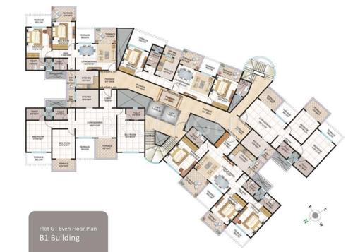 Images for Cluster Plan of Kolte Patil Downtown downtown Images for Cluster Plan of Kolte Patil Downtown