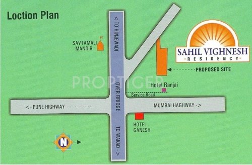  sahil-vighnesh-residency Images for Location Plan of Vaishnavi Sahil Vighnesh Residency