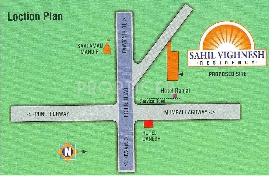  sahil vighnesh residency Images for Location Plan of Vaishnavi Sahil Vighnesh Residency