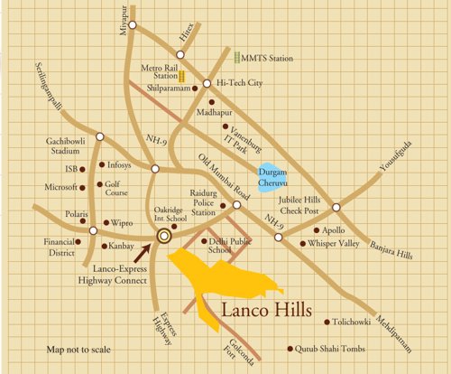  hills-hanging-gardens-villas Location Plan