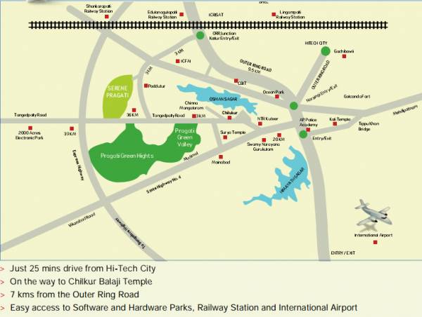  heights Location Plan