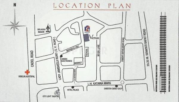 Images for Location Plan of Sadguru Builders Venus