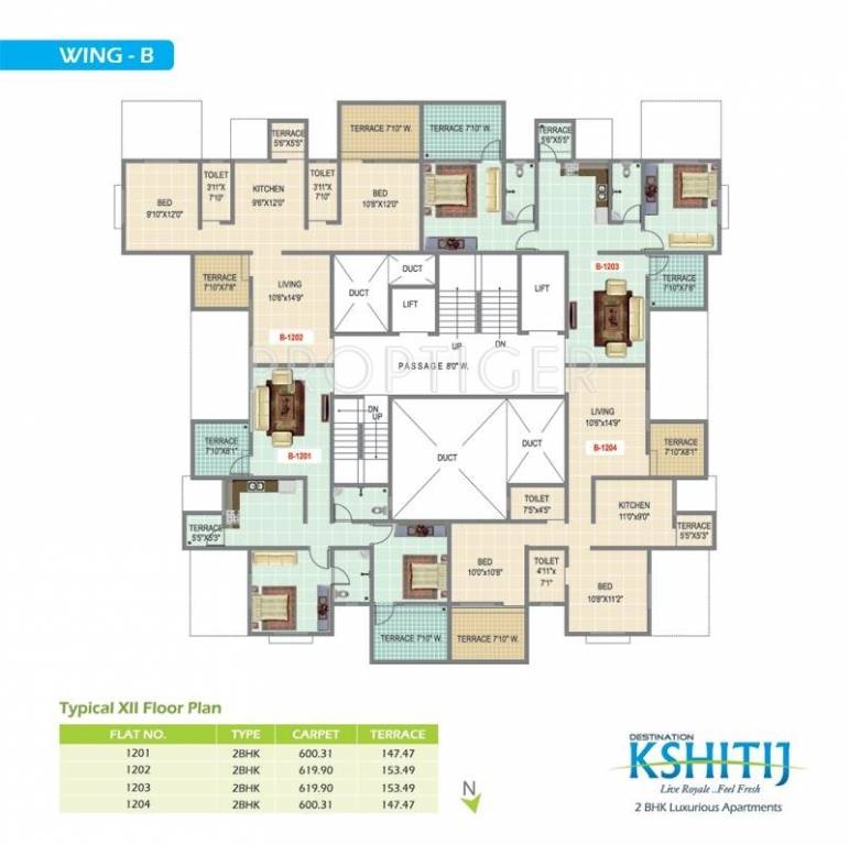 Images for Cluster Plan of D R Gavhane Destinations Kshitij