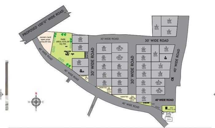 jacinta gardens Master Plan