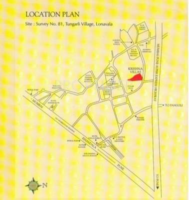 Images for Location Plan of Laxmi Housing Krishna Villas