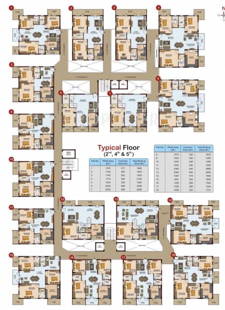 Images for Cluster Plan of RV Silpa Hilltop