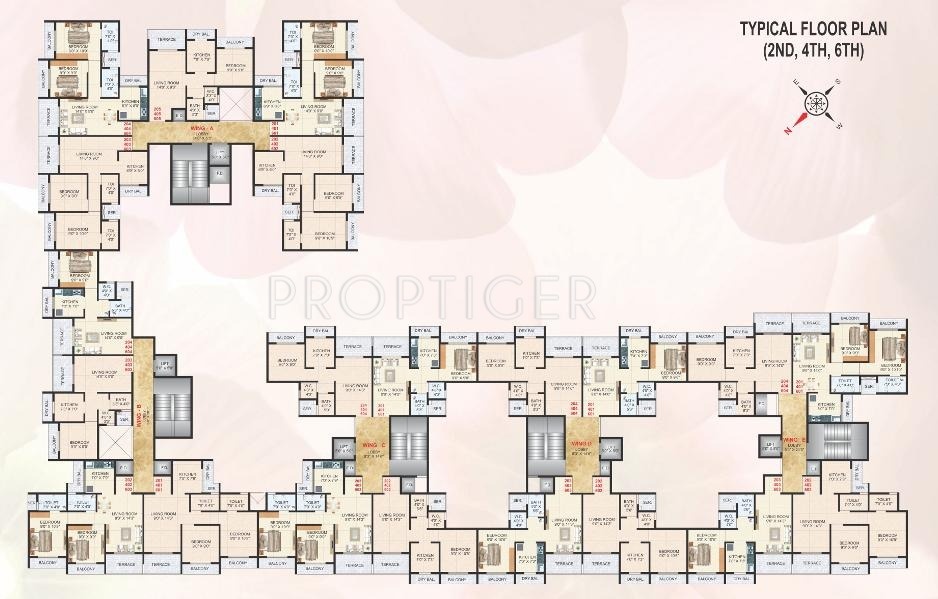 Images for Cluster Plan of Aaron Infra Projects Moreshwar Complex