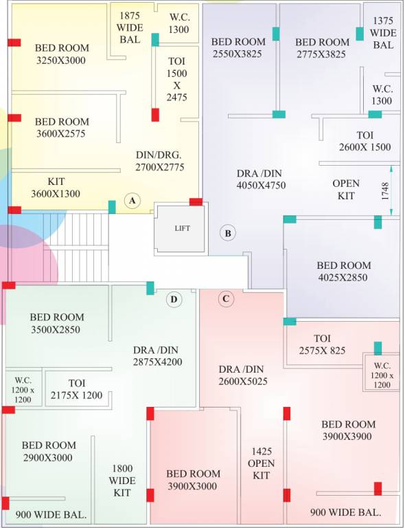 Images for Cluster Plan of Unique Property Labannya