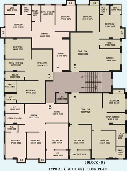 Images for Cluster Plan of SG Alokananda