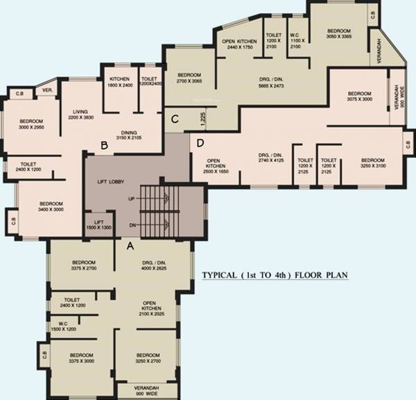 Images for Cluster Plan of SG Alokananda