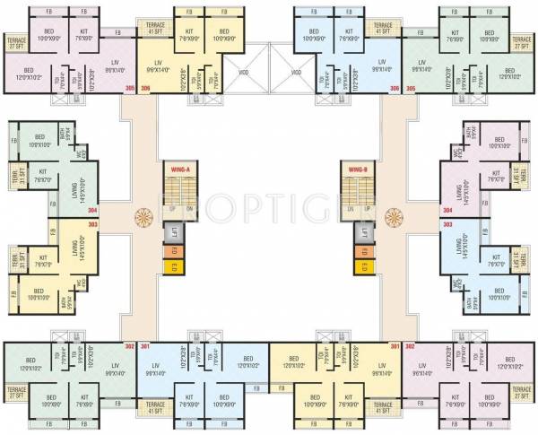 Images for Cluster Plan of Bhoomi Nakshtra