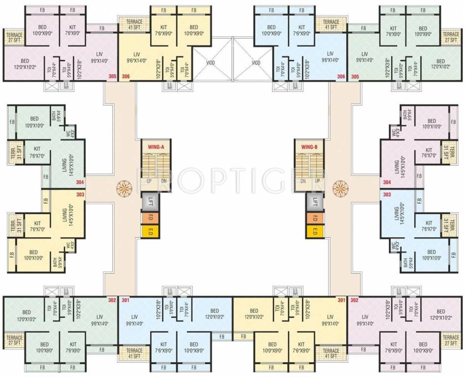 Images for Cluster Plan of Bhoomi Nakshtra