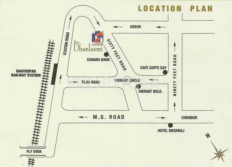 Images for Location Plan of Sadguru Builders Dhanlaxmi