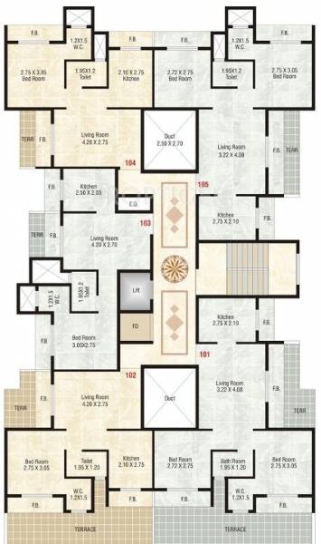 Images for Cluster Plan of Bhoomi Shubhdhara
