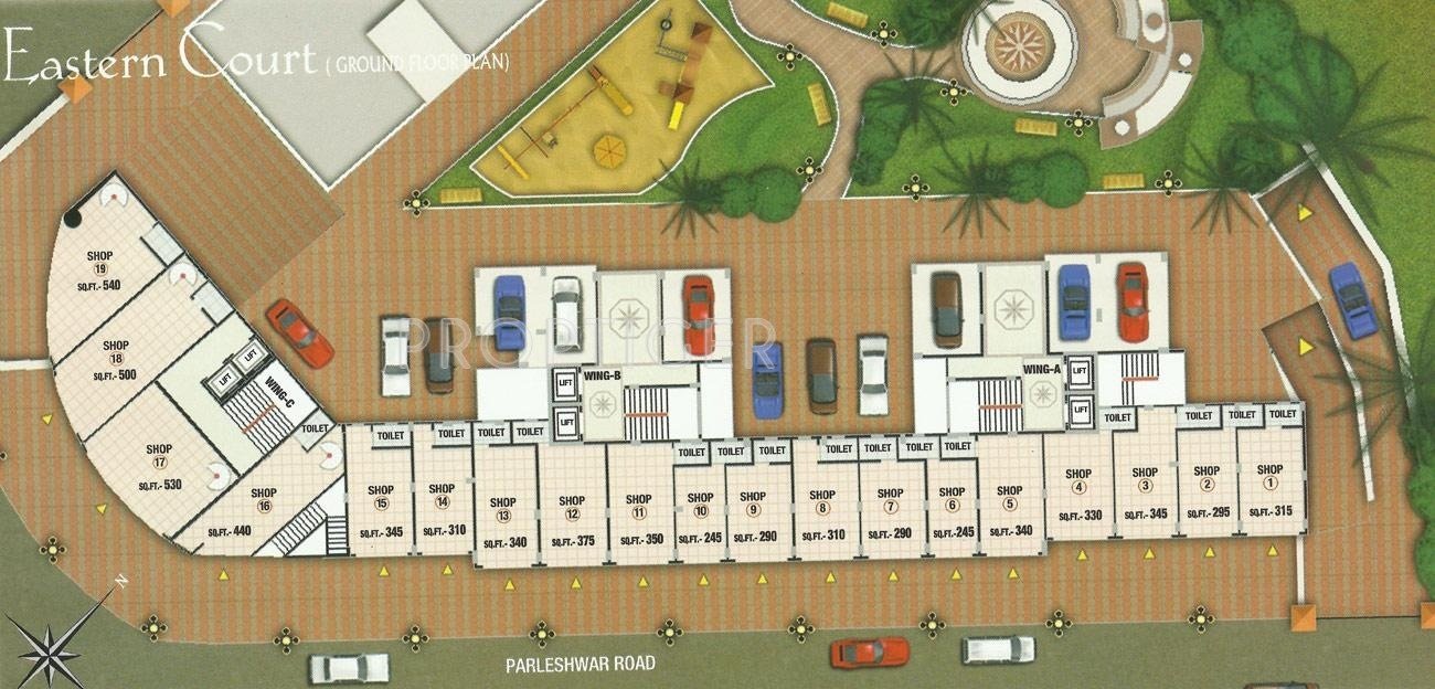 Images for Cluster Plan of Sadguru Builders Eastern Court