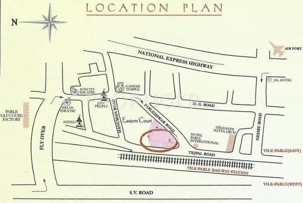 Images for Location Plan of Sadguru Builders Eastern Court