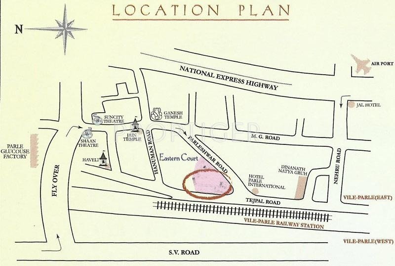 Images for Location Plan of Sadguru Builders Eastern Court